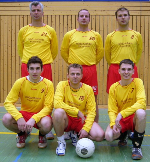 1. Mannschaft Halle 2008/2009