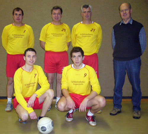 1. Mannschaft Halle 2009/2010