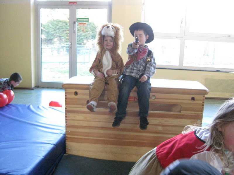 Fasching Kleinkinderturnen