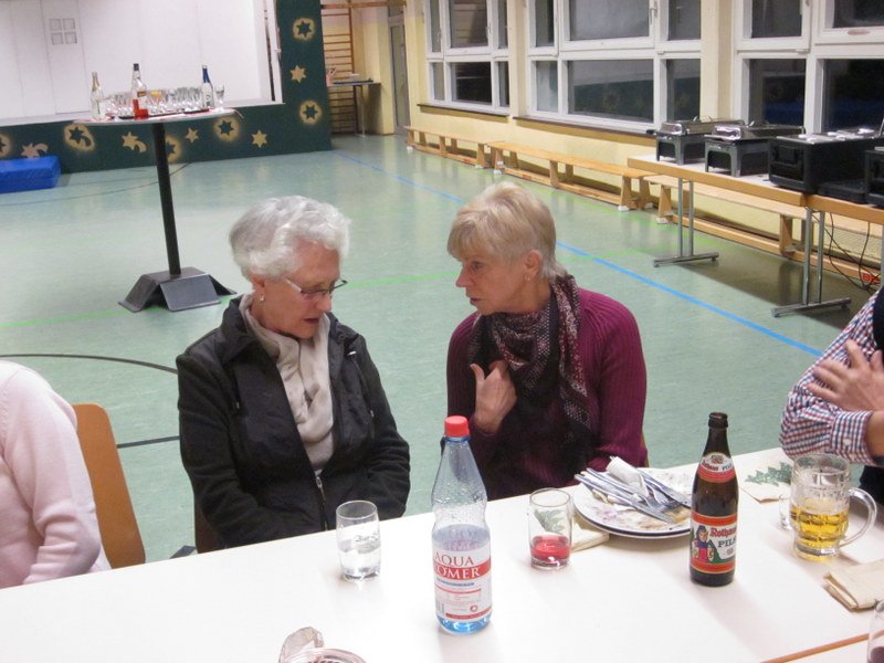 Adventsfeier Gymnastik