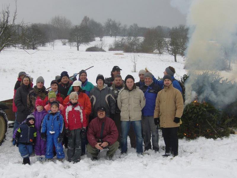 Christbaumsammelaktion
