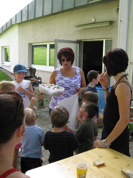 Kleinkinderturnen Abschlussgrillen