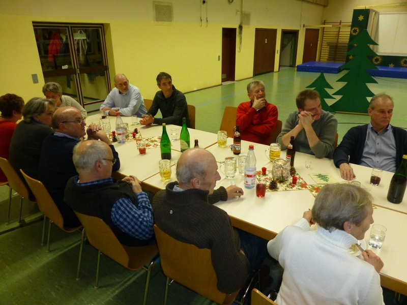 Adventsfeier Gymnastik