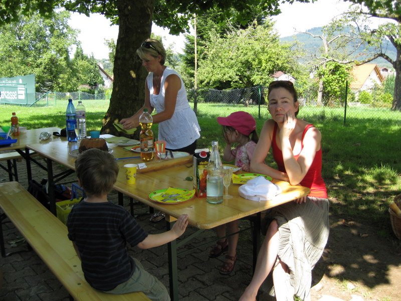 Kleinkinderturnen Abschlussgrillen