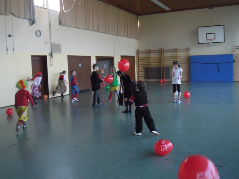 Fasching Sport macht Spass