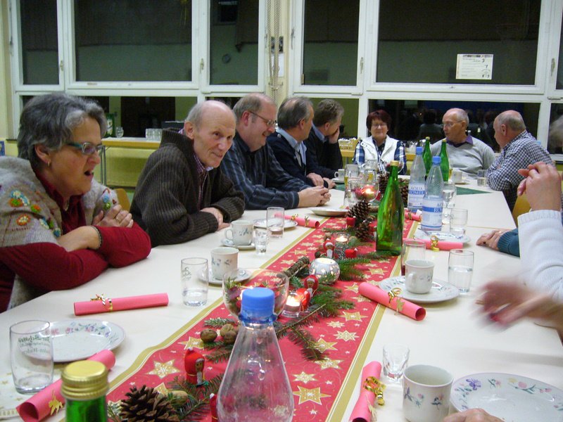 Adventsfeier Gymnastikgruppe