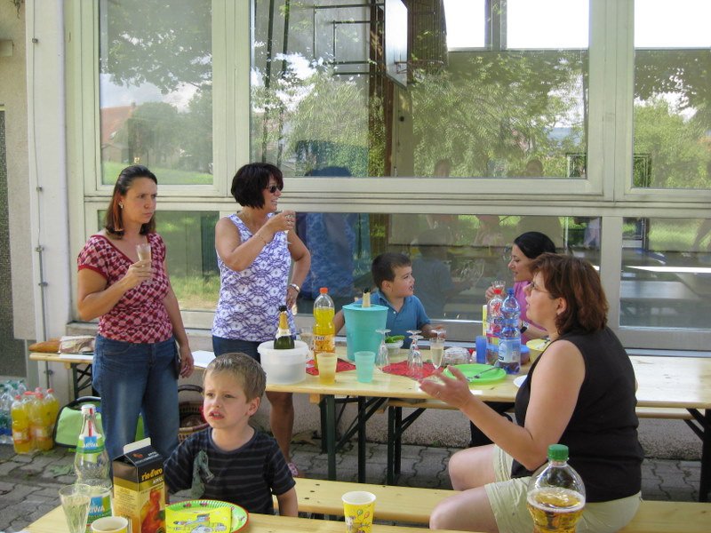 Kleinkinderturnen Abschlussgrillen