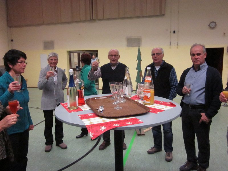 Adventsfeier Gymnastik