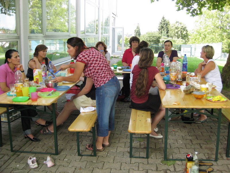 Kleinkinderturnen Abschlussgrillen