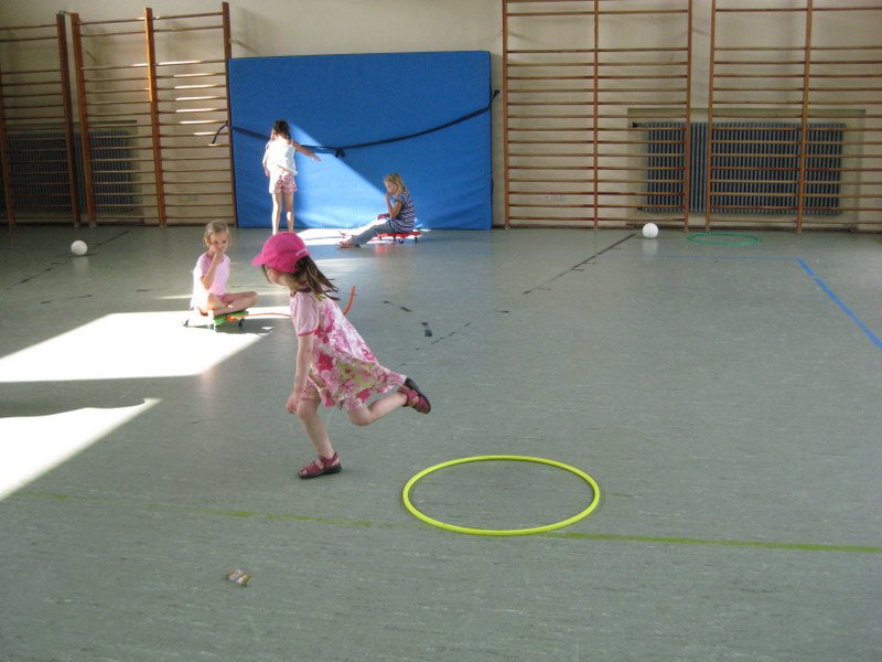 Kleinkinderturnen Abschlussgrillen