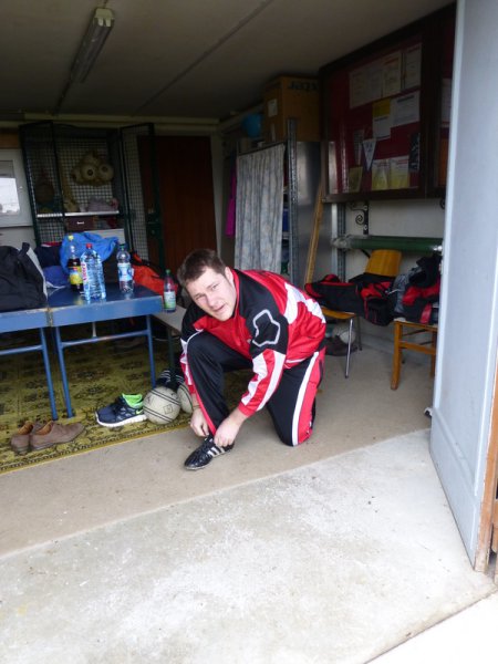 Faustball Trainingsauftakt