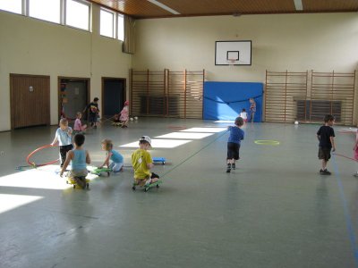 Kleinkinderturnen Abschlussgrillen