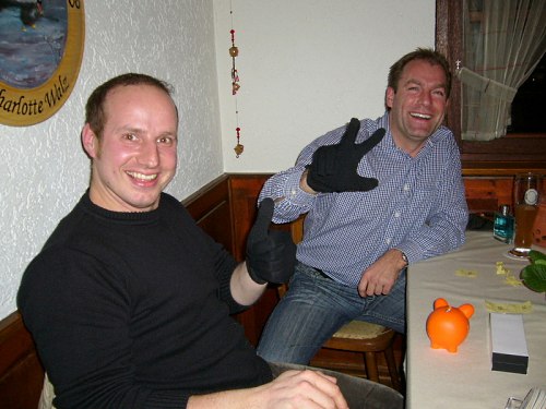 Winterfeier der Faustballer