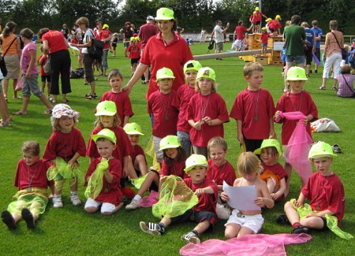 Eltern-Kind-/Kleinkinderturnfest in Hügelsheim