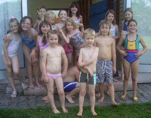 Abschlussturnen der Kleinkinder am 21. Juli 2009