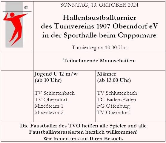 Hallenfaustballturnier