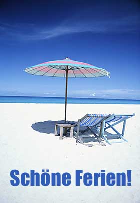 Schöne Ferien!