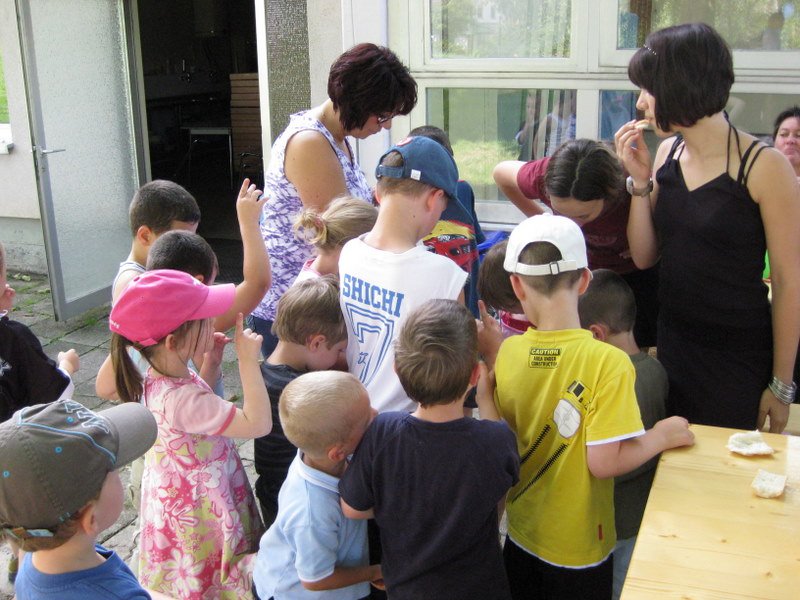 Kleinkinderturnen Abschlussgrillen