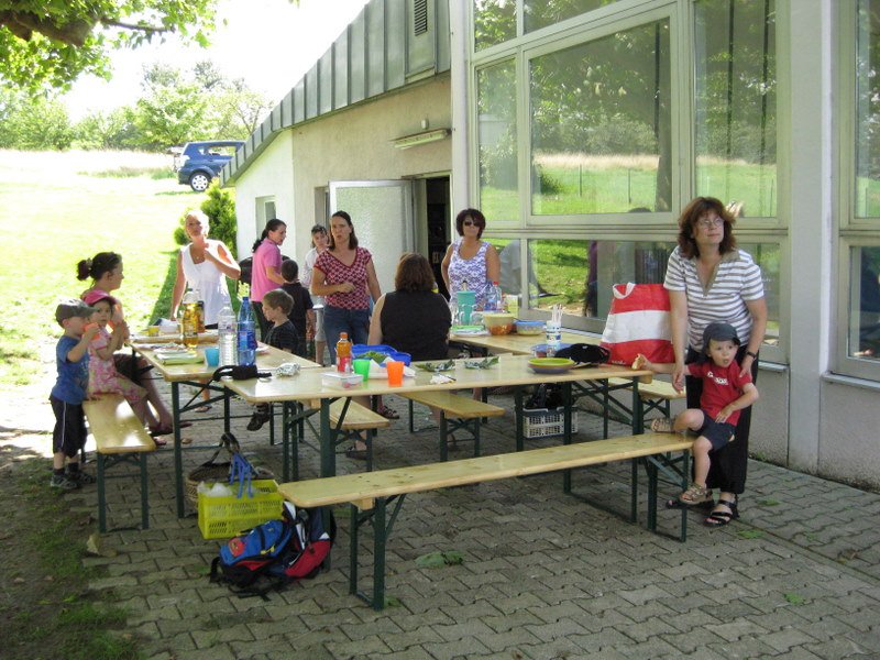 Kleinkinderturnen Abschlussgrillen