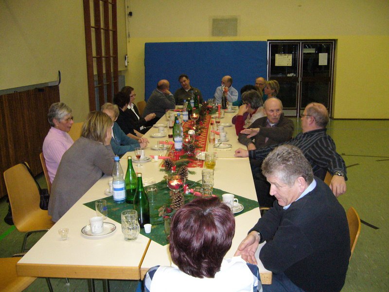 Adventsfeier Gymnastikgruppe