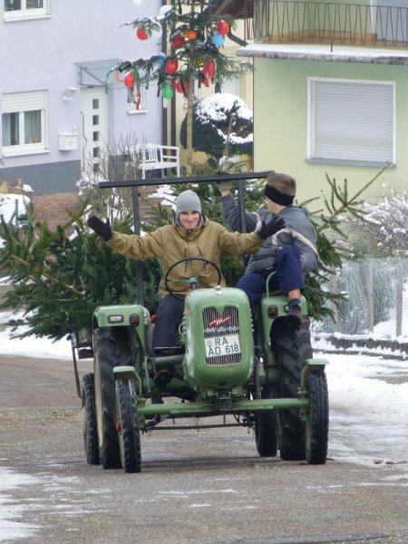 Christbaumsammelaktion