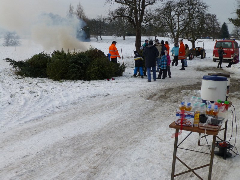 Christbaumsammelaktion
