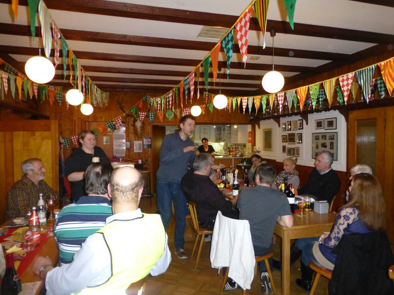 Faustball Winterfeier