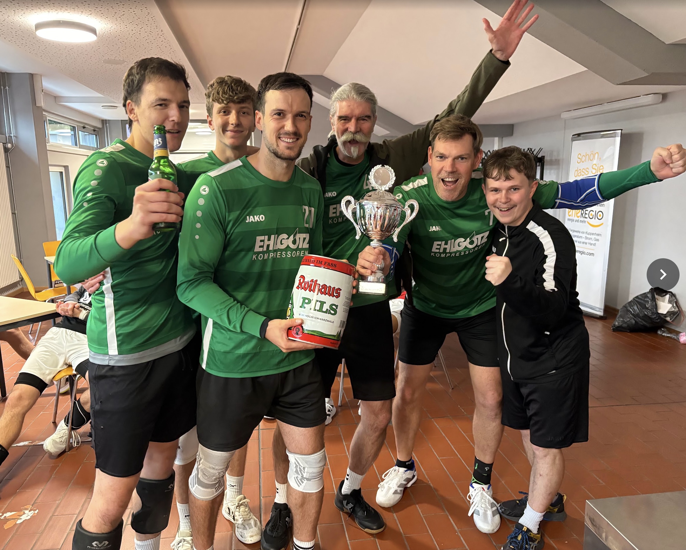 Hallenturnier der Faustballer am 18. Oktober
